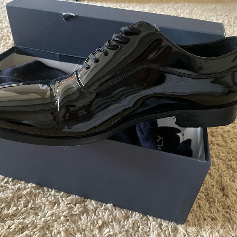 Italian tuxedo shoes